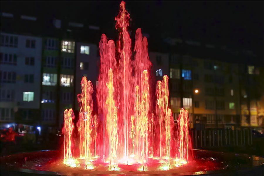Водні інсталяції та каскади в житловому комплексі - Фото №3