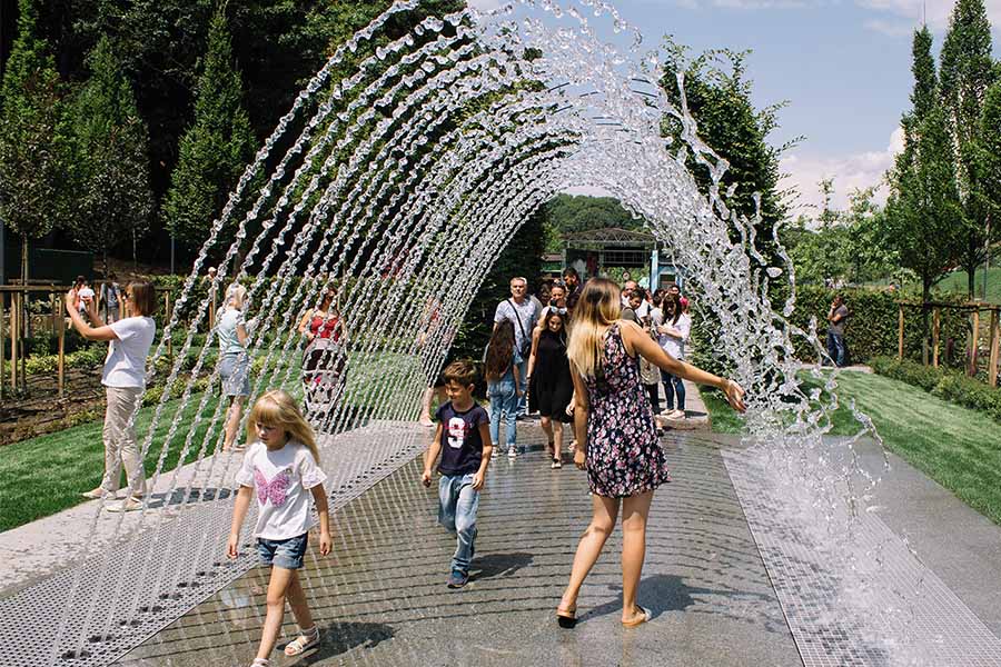 Фонтан «Водна арка» в парку «Нова Софіївка»