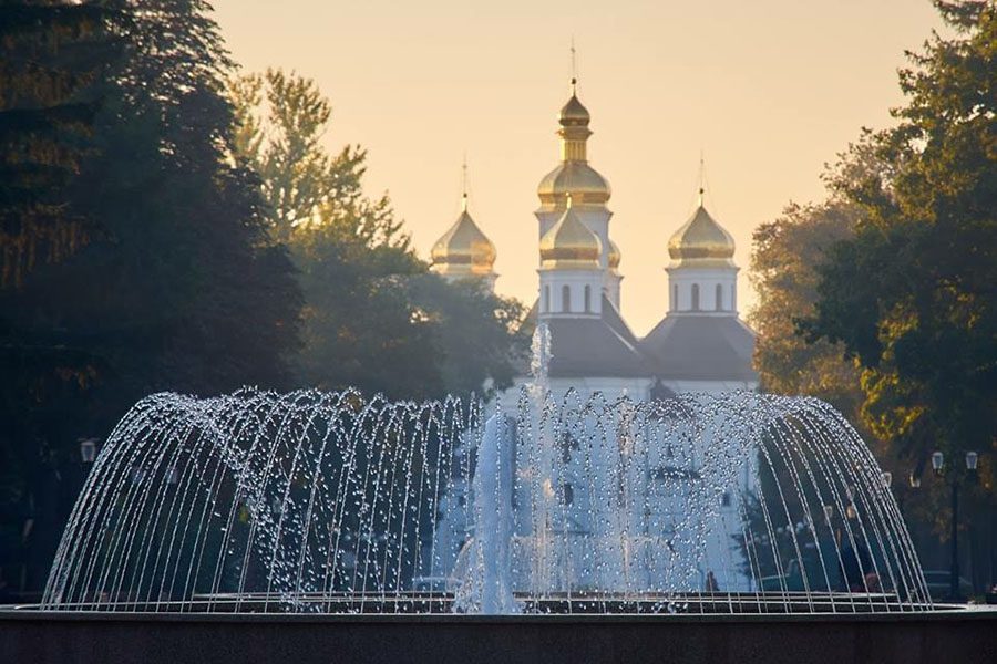 Светомузыкальный ансамбль фонтанов на Аллее Героев - Фото №4