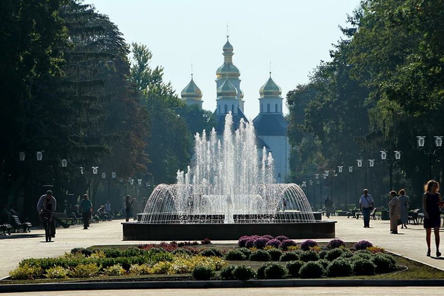 Светомузыкальный ансамбль фонтанов на Аллее Героев - Фото №6
